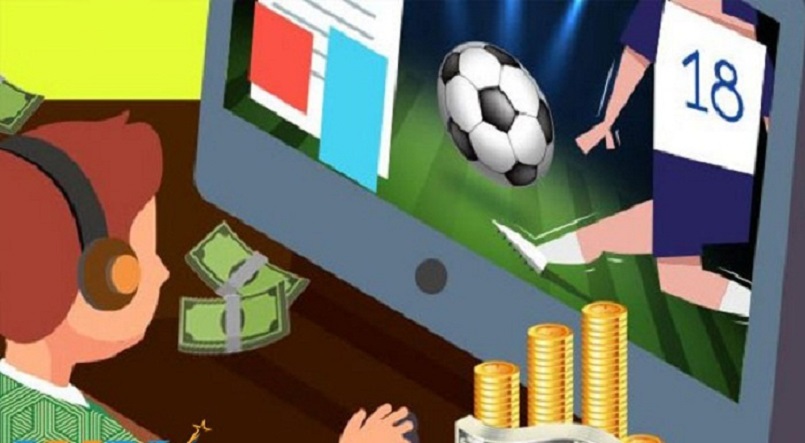 Trò chơi cá độ bóng đá thể hiện qua tính hợp pháp cá cược trực tuyến trên các trang mạng xã hội.
